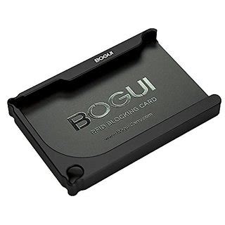 BOGUI Clik Premium Wallet, Black 